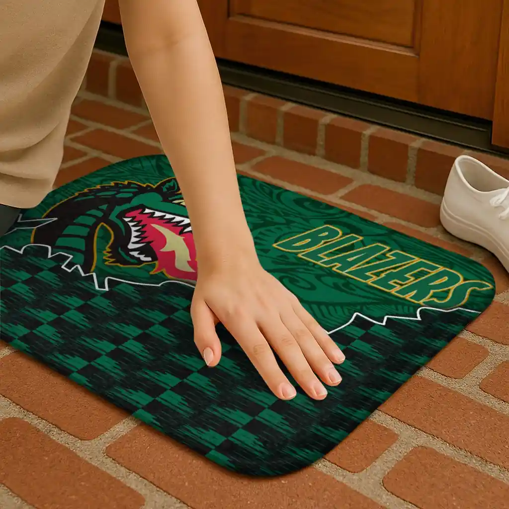 uab-blazers-tribal-detailing-green-black-doormat-premium-grade.webp