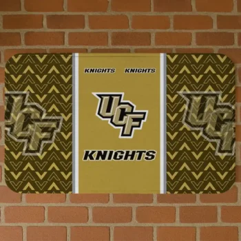 UCF Knights Chevron Stack Gold Doormat