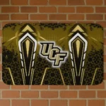 UCF Knights Graphic Stripes Gold Doormat