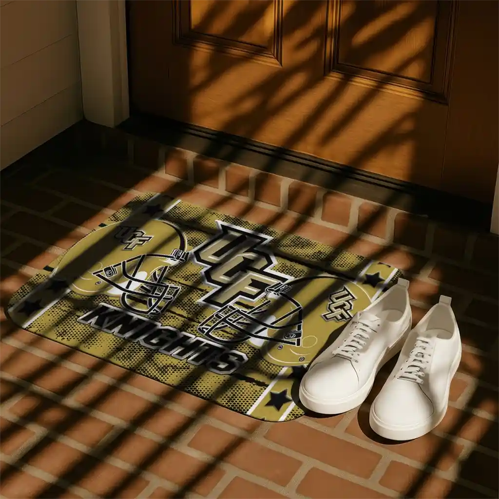 ucf-knights-helmet-illustration-gold-doormat-trendy.webp