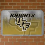 UCF Knights Pixel Blur Gold Doormat