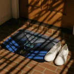 ucla-bruins-chevron-points-blue-black-doormat-best-selling.webp