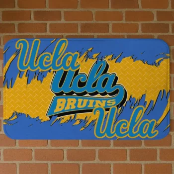 UCLA Bruins Plate Rip Blue Doormat