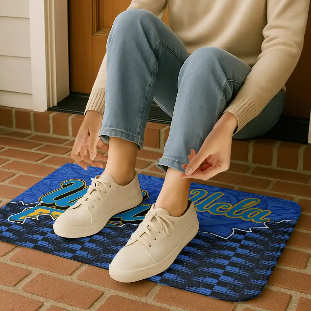 ucla-bruins-tribal-detailing-blue-black-doormat-top-rated.webp