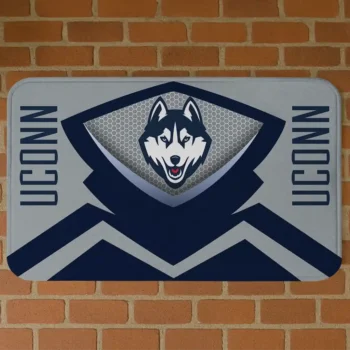 UConn Huskies Ninja Mesh Blue Doormat