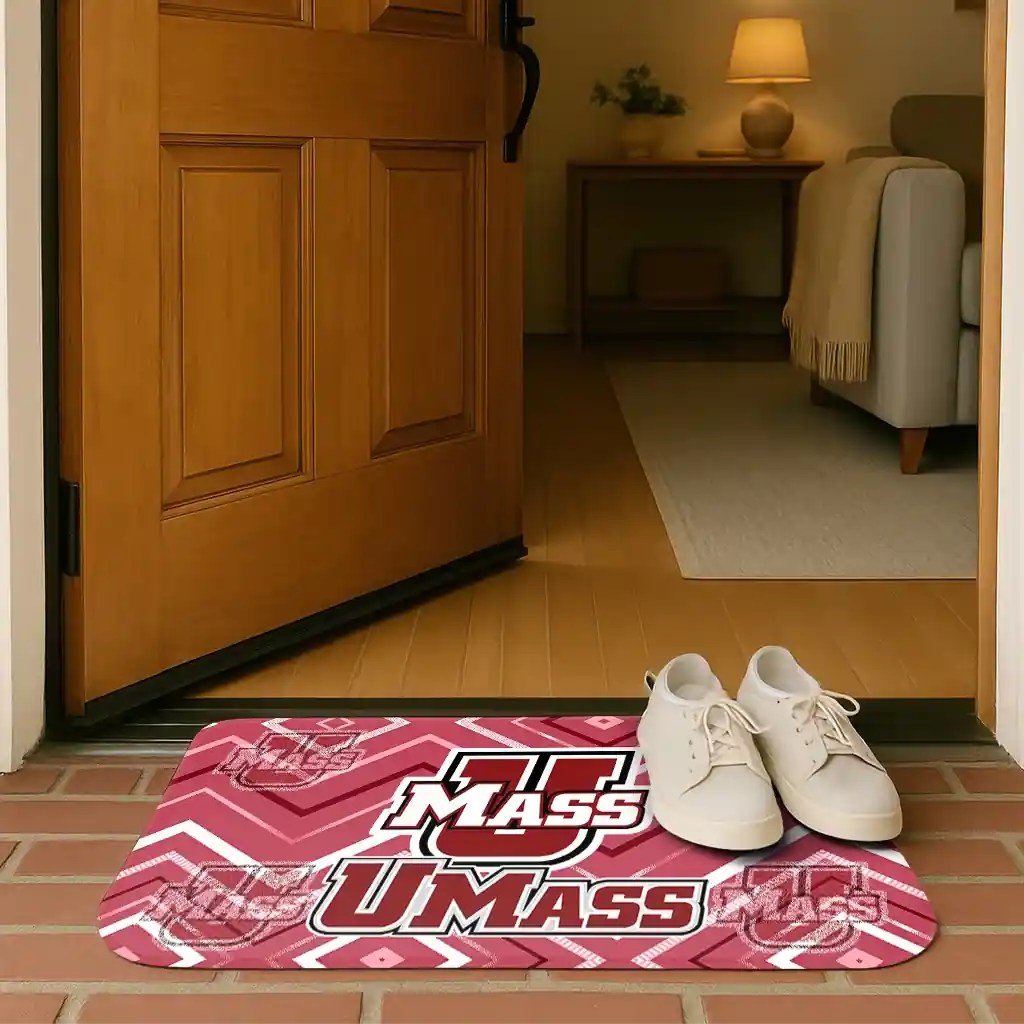 umass-minutemen-chevron-geometrics-red-doormat-fashion-forward.webp