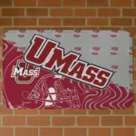 UMass Minutemen Football Pride Red Doormat