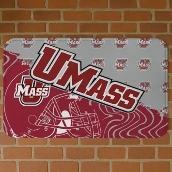 UMass Minutemen Football Pride Red Doormat