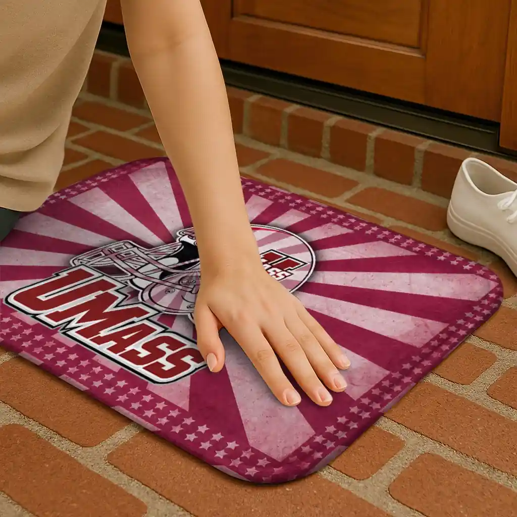 umass-minutemen-helmet-centerpiece-red-doormat-premium-grade.webp