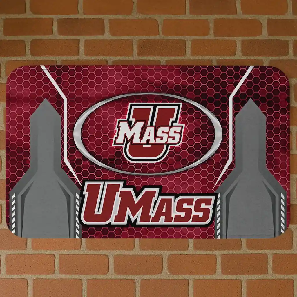 umass-minutemen-hexagon-oval-red-doormat-best-selling.webp umass minutemen hexagon oval red doormat best selling