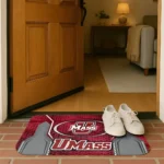 umass-minutemen-hexagon-oval-red-doormat-best-selling.webp