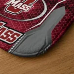 umass-minutemen-hexagon-oval-red-doormat-best-selling.webp