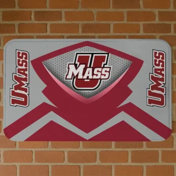 UMass Minutemen Ninja Mesh Red Doormat