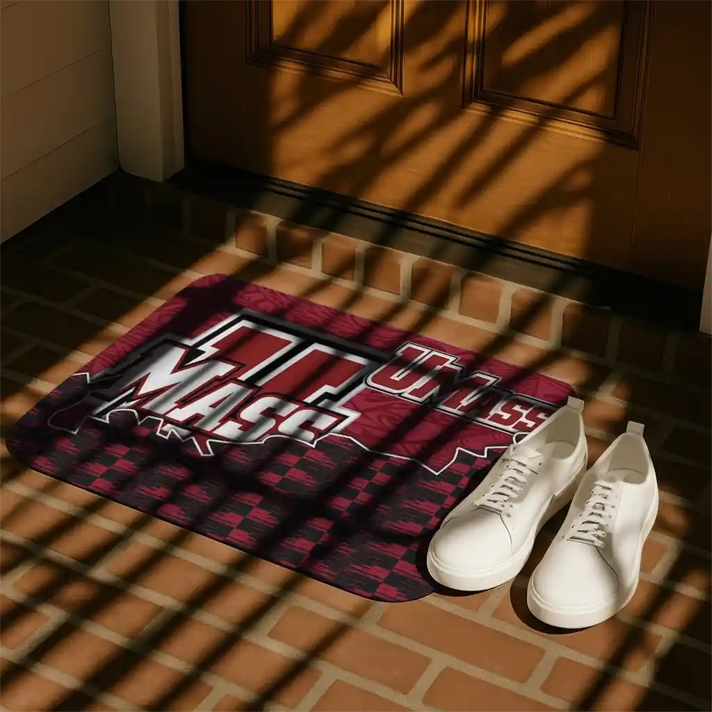 umass-minutemen-tribal-detailing-red-black-doormat-trendy.webp