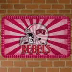 UNLV Rebels Helmet Centerpiece Red Doormat