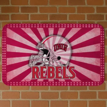 UNLV Rebels Helmet Centerpiece Red Doormat