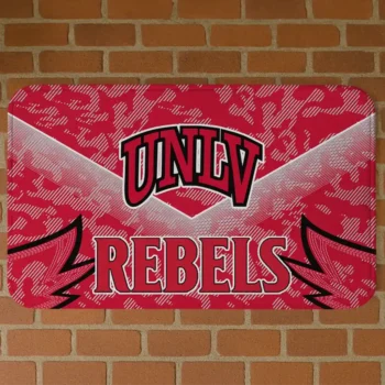 UNLV Rebels Layered Lines Red Doormat