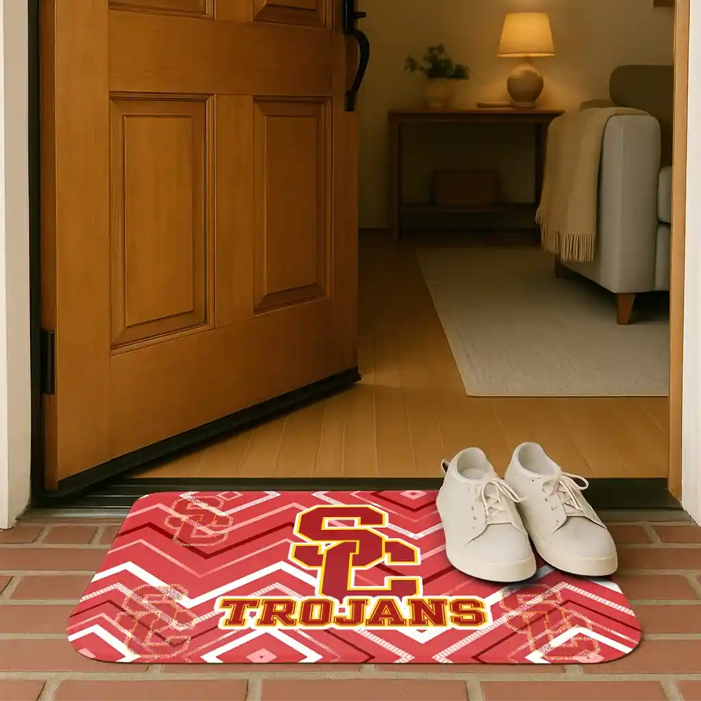 usc-trojans-chevron-geometrics-red-doormat-fashion-forward.webp