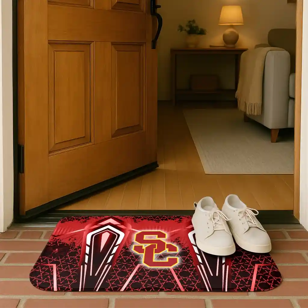 usc-trojans-graphic-stripes-red-doormat-fashion-forward.webp