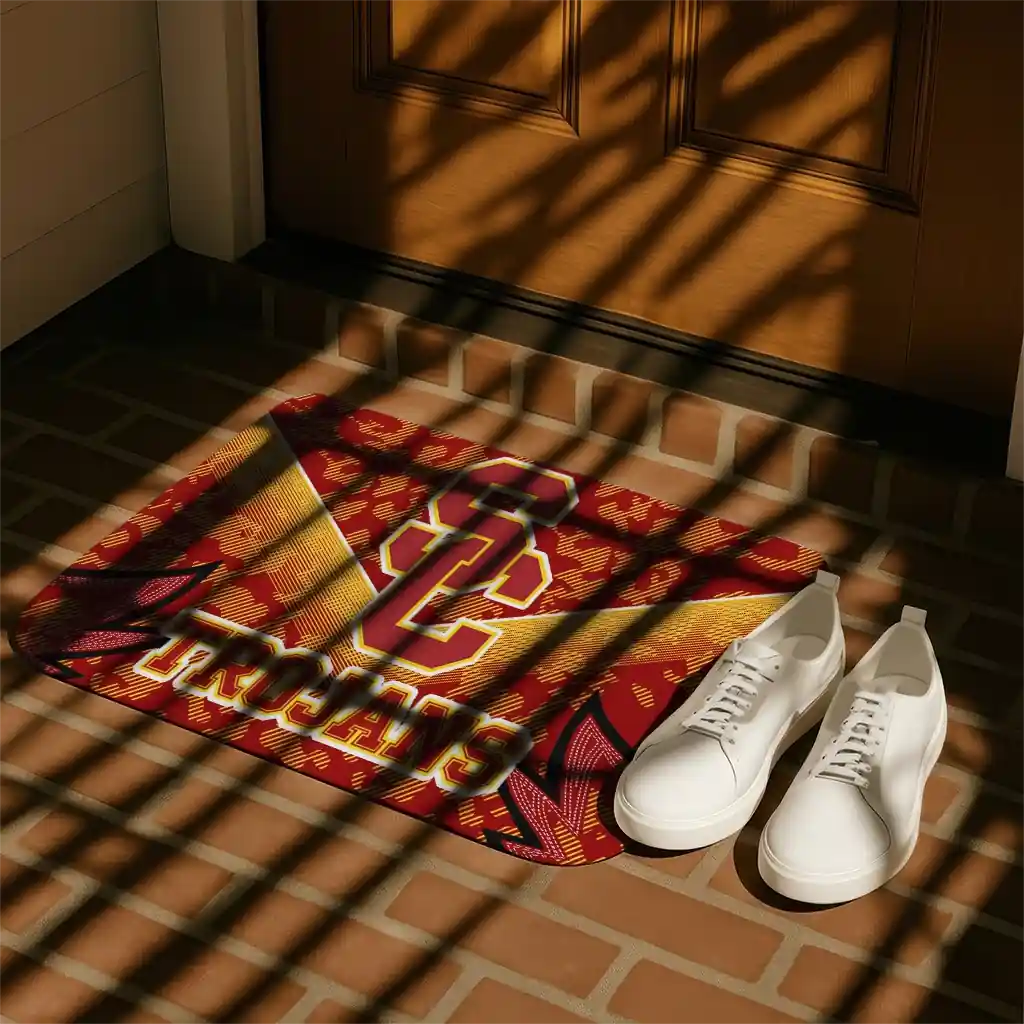 usc-trojans-layered-lines-red-doormat-trendy.webp