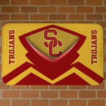 USC Trojans Ninja Mesh Red Doormat