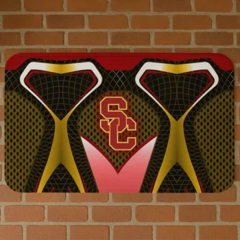 USC Trojans Torso Pattern Gold Crocs Doormat