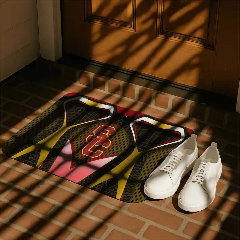 usc-trojans-torso-pattern-gold-crocs-doormat-trendy.webp