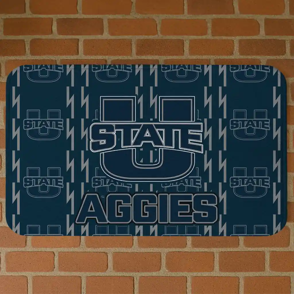 utah-state-aggies-bolt-row-navy-doormat-best-selling.webp utah state aggies bolt row navy doormat best selling