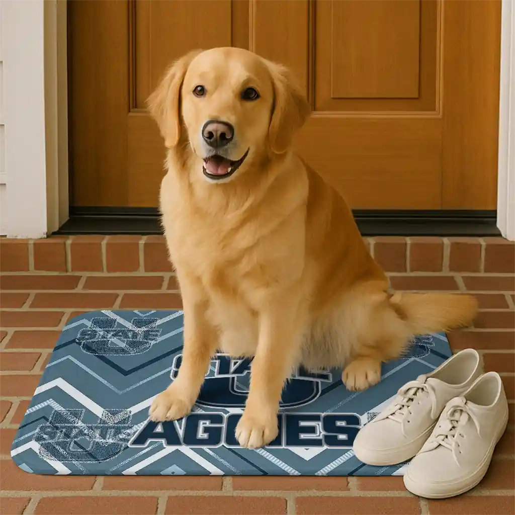 utah-state-aggies-chevron-geometrics-navy-doormat-high-quality.webp