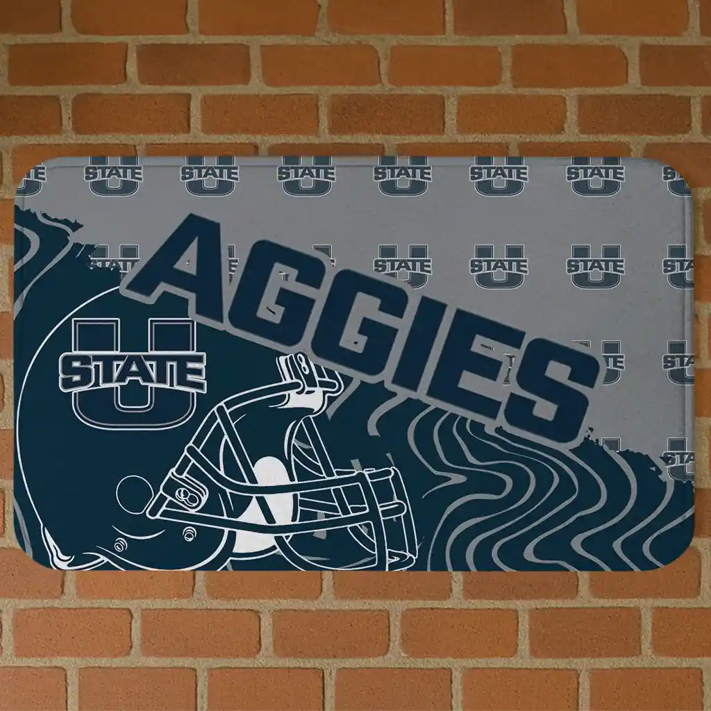 utah-state-aggies-football-pride-navy-doormat-best-selling.webp utah state aggies football pride navy doormat best selling
