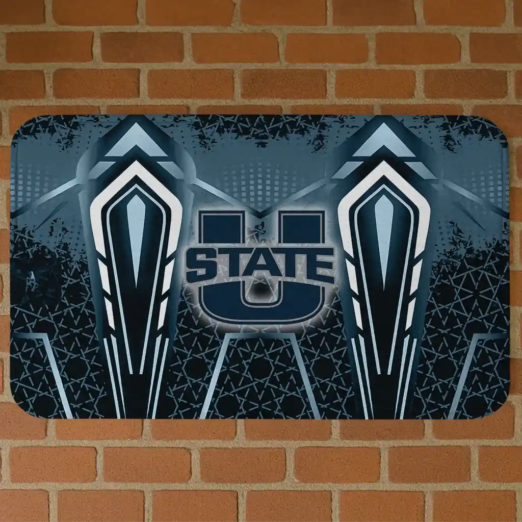 utah-state-aggies-graphic-stripes-navy-doormat-best-selling.webp utah state aggies graphic stripes navy doormat best selling