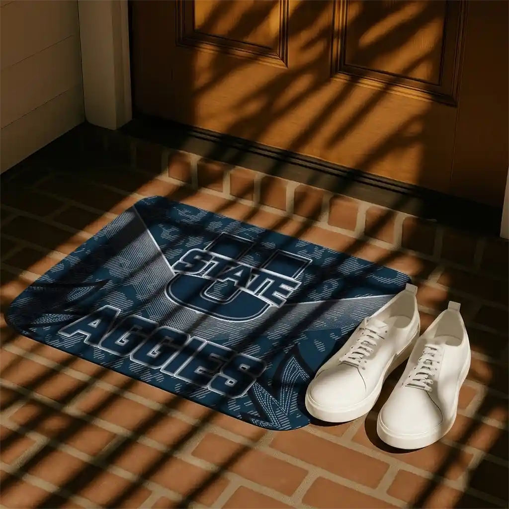 utah-state-aggies-layered-lines-navy-doormat-trendy.webp