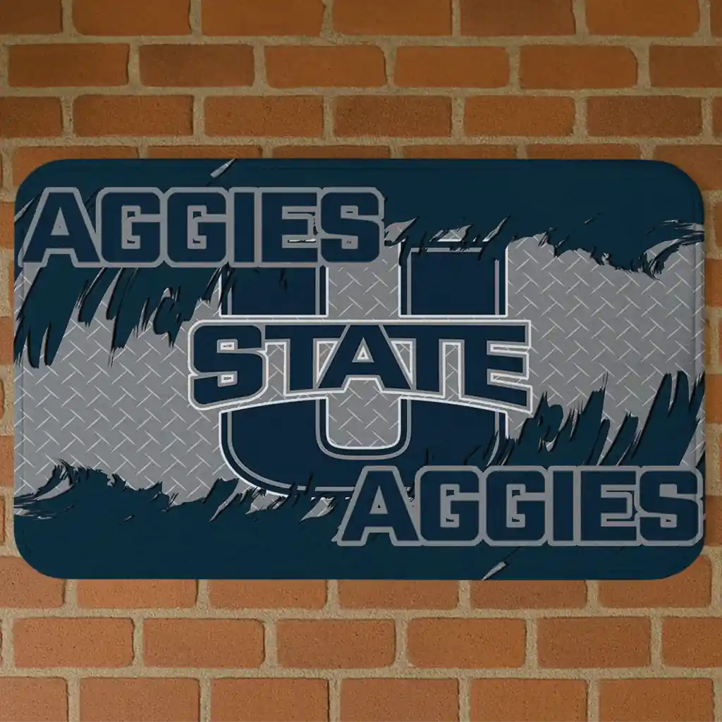 utah-state-aggies-plate-rip-navy-doormat-best-selling.webp utah state aggies plate rip navy doormat best selling