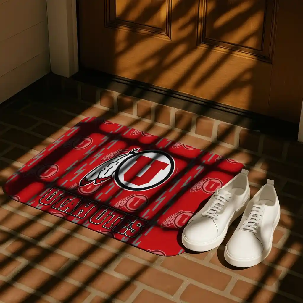utah-utes-bolt-row-red-doormat-trendy.webp