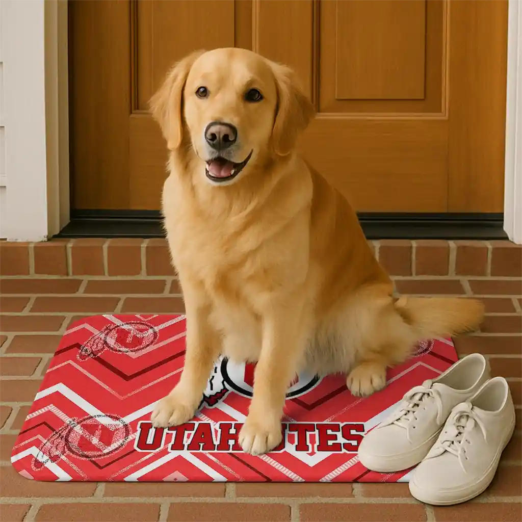 utah-utes-chevron-geometrics-red-doormat-high-quality.webp