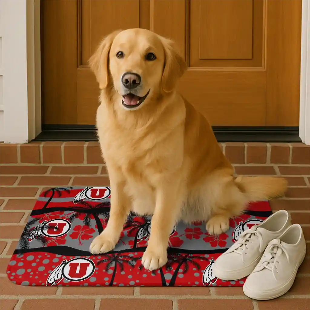 utah-utes-palm-silhouette-red-black-doormat-high-quality.webp