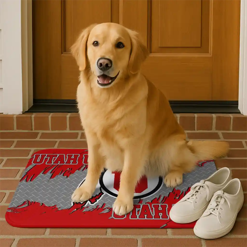 utah-utes-plate-rip-red-doormat-high-quality.webp