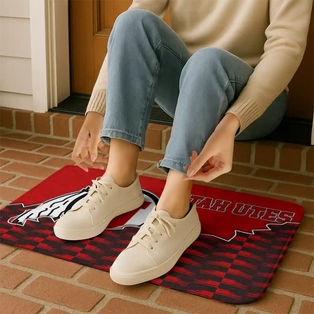 utah-utes-tribal-detailing-red-black-doormat-top-rated.webp