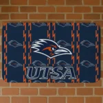 UTSA Roadrunners Bolt Row Orange Doormat
