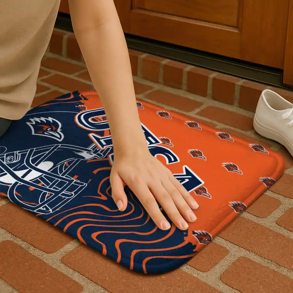 utsa-roadrunners-football-pride-orange-doormat-premium-grade.webp