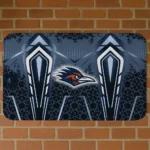 UTSA Roadrunners Graphic Stripes Orange Doormat