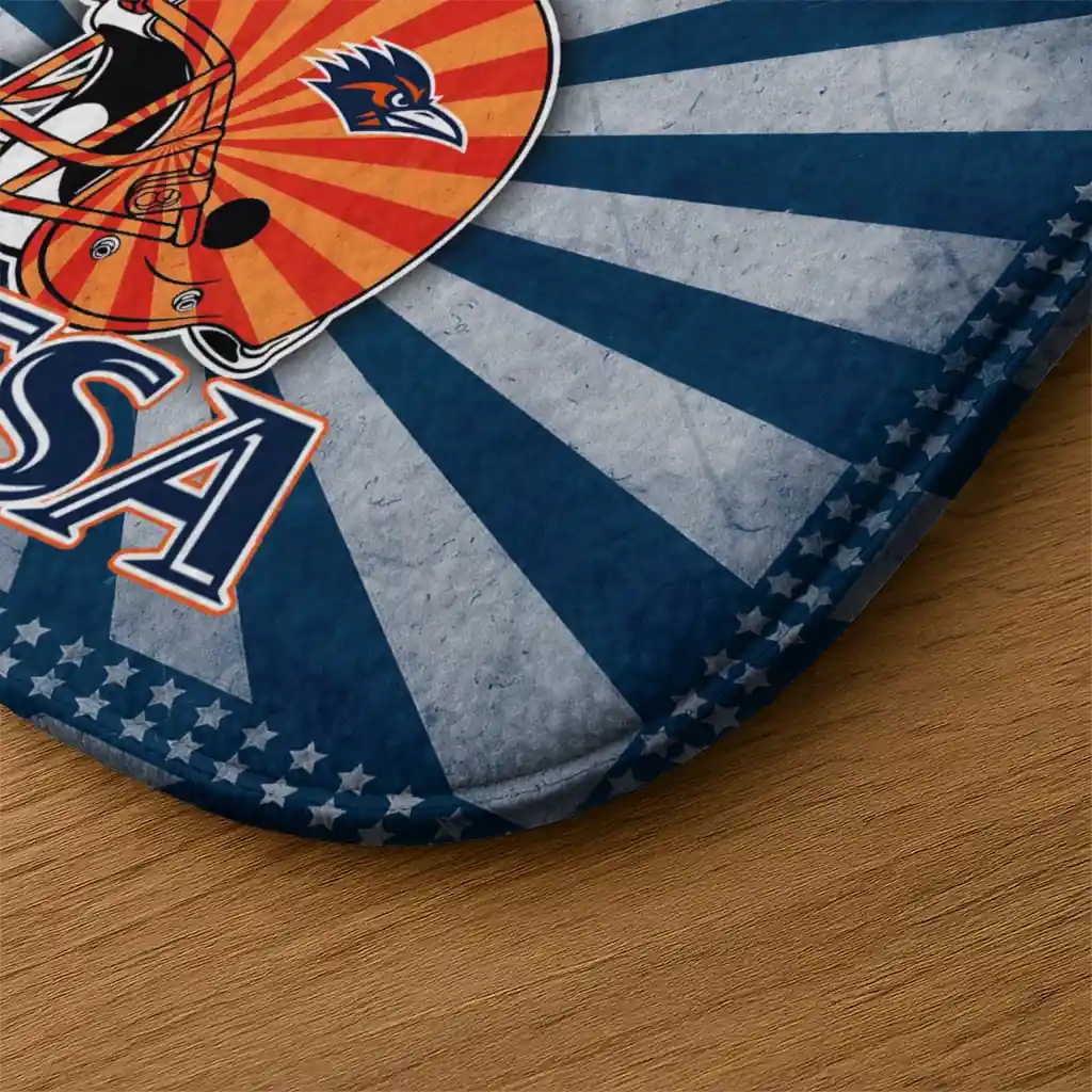 utsa-roadrunners-helmet-centerpiece-orange-doormat-latest-model.webp