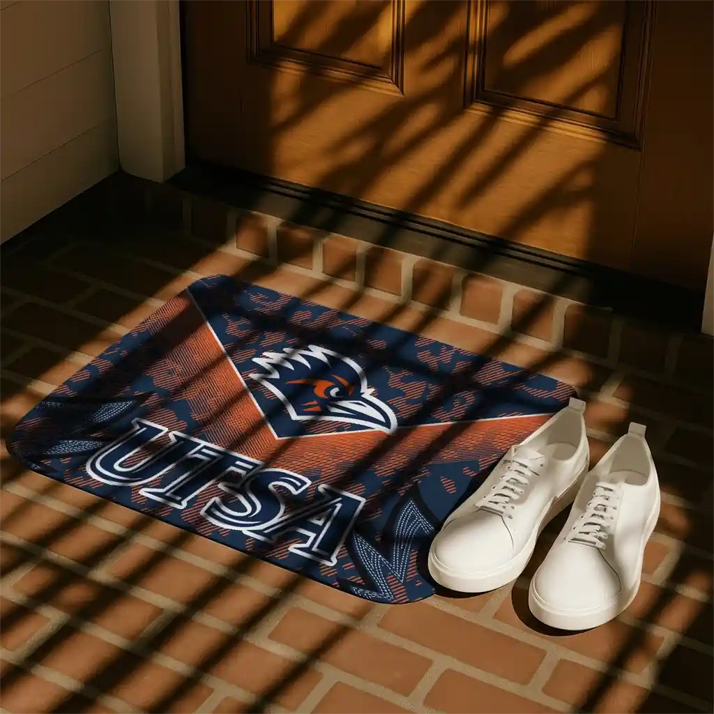 utsa-roadrunners-layered-lines-orange-doormat-trendy.webp