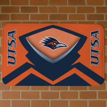 UTSA Roadrunners Ninja Mesh Orange Doormat