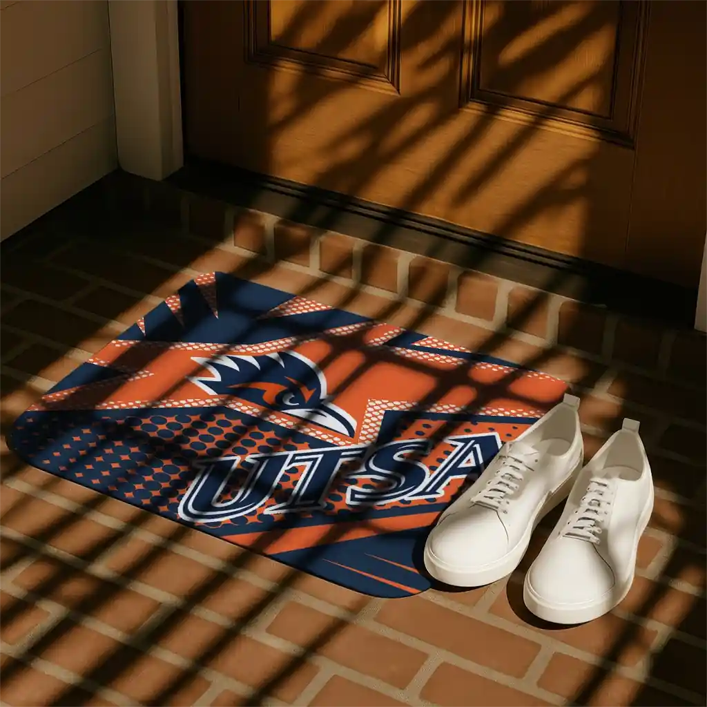 utsa-roadrunners-sharp-flash-orange-doormat-trendy.webp