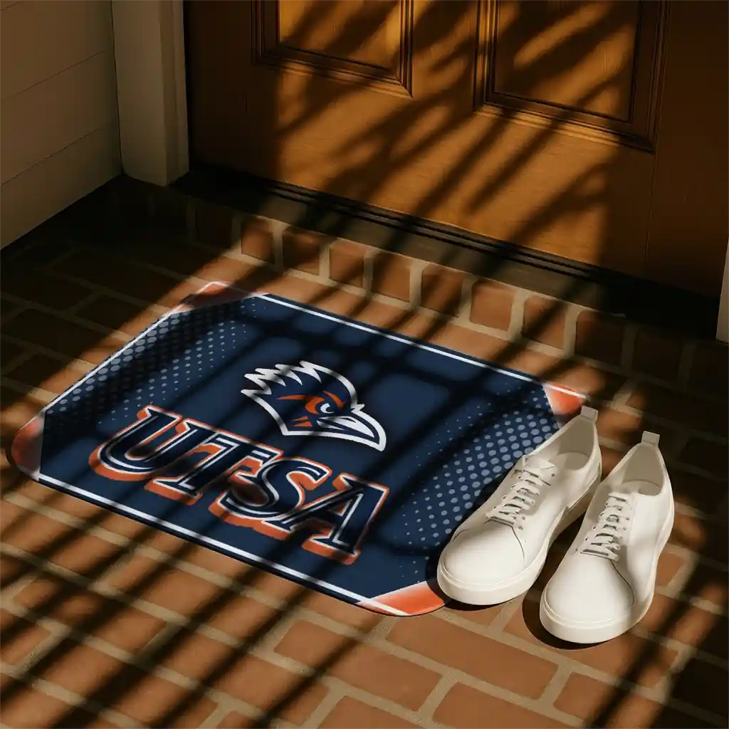 utsa-roadrunners-silver-halftone-orange-doormat-trendy.webp
