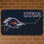 UTSA Roadrunners Tribal Detailing Orange Black Doormat