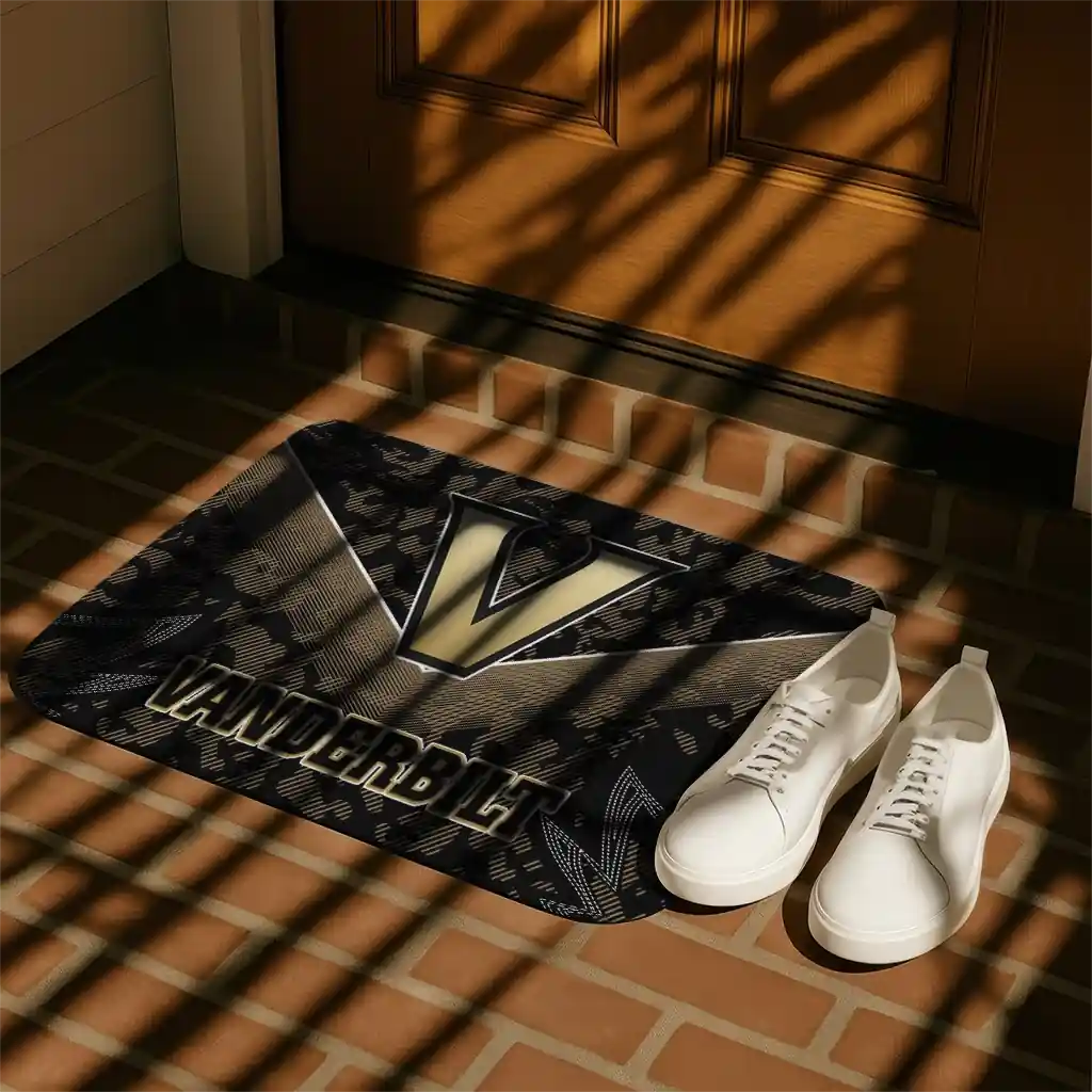 vanderbilt-commodores-layered-lines-black-doormat-trendy.webp