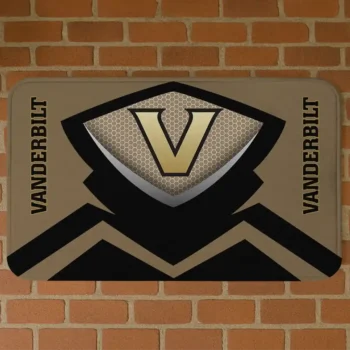 Vanderbilt Commodores Ninja Mesh Black Doormat