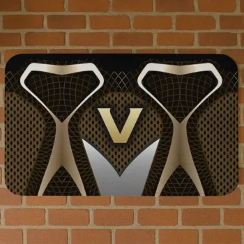 Vanderbilt Commodores Torso Pattern Doormat